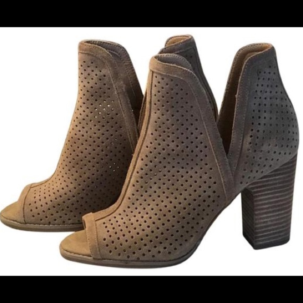 Lucky Brand Larise Open Toe Bootie